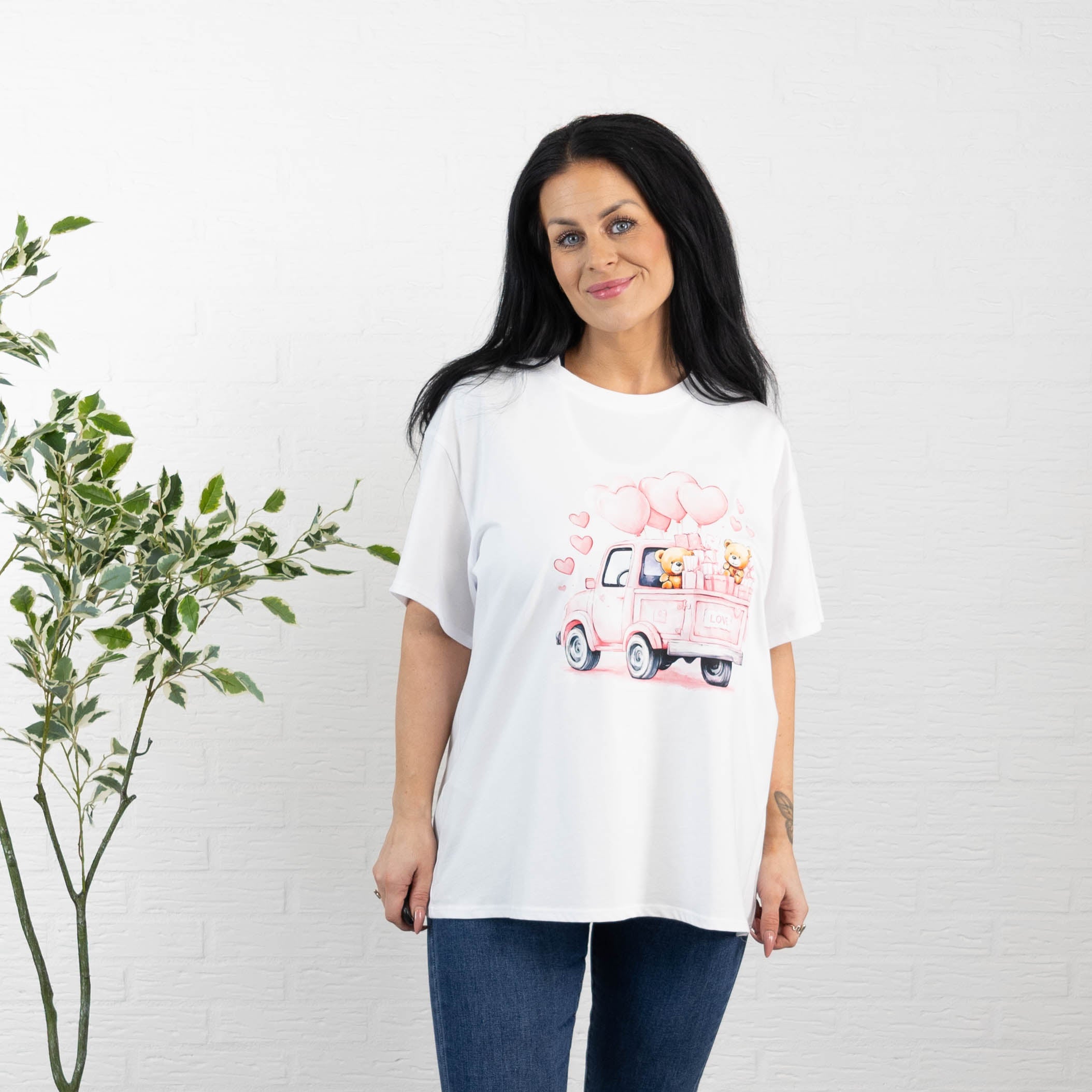 Jayla t-shirt, Lyserød