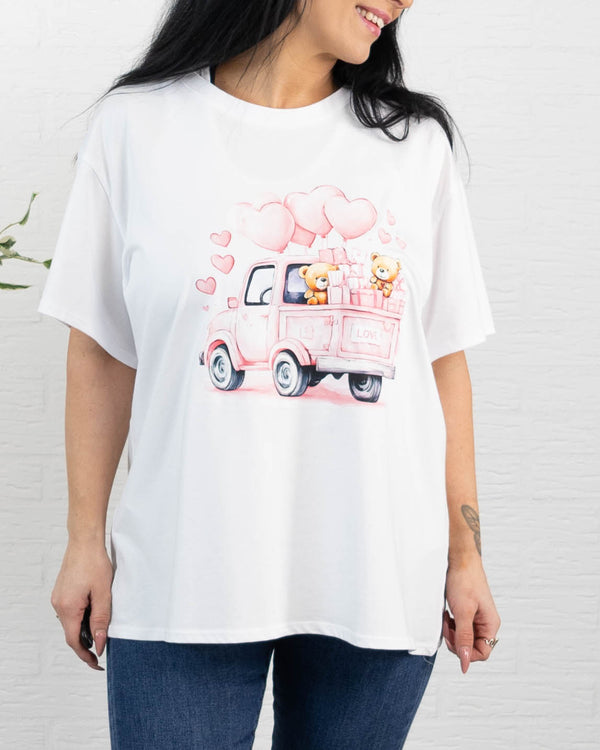 Jayla t-shirt, Lyserød