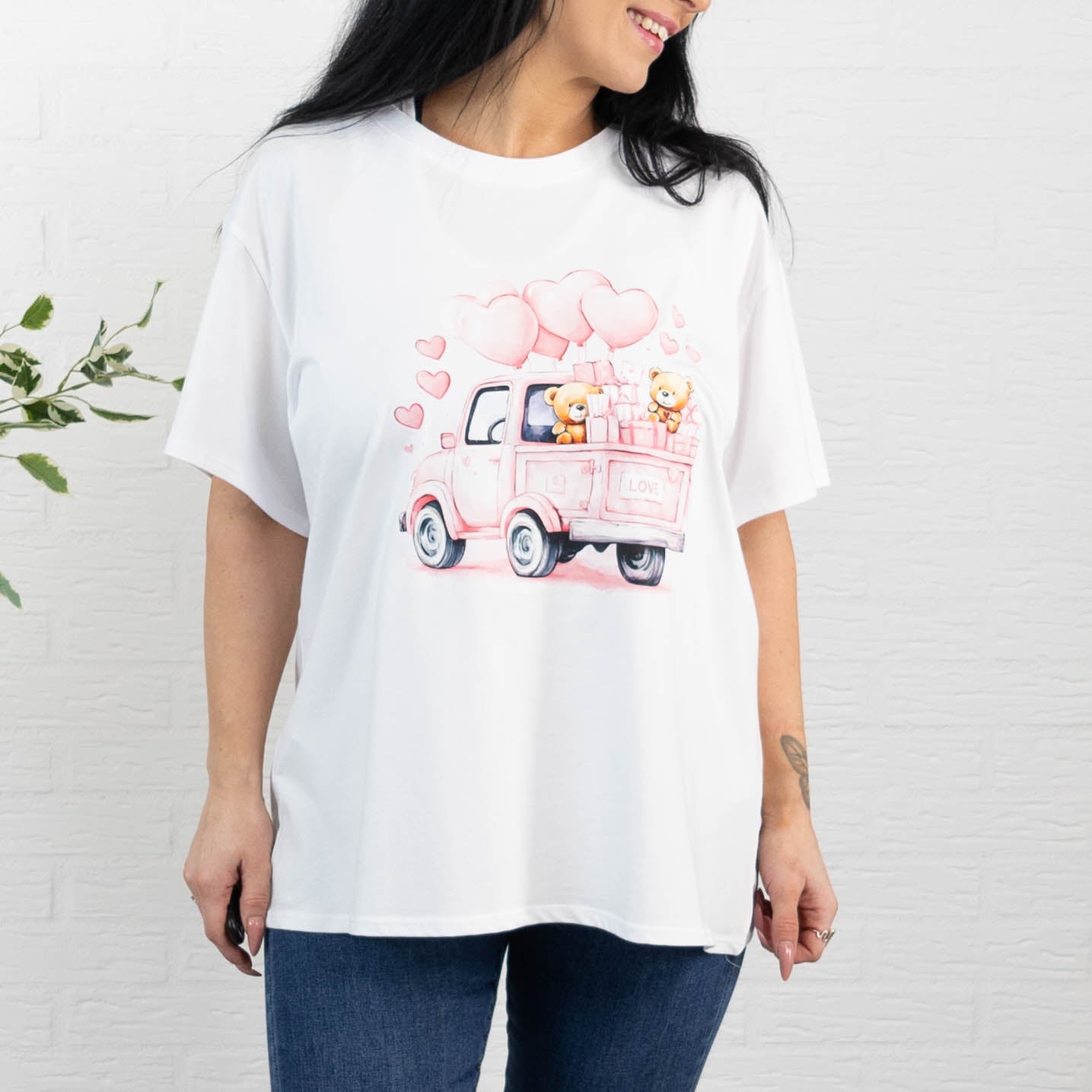 Jayla t-shirt, Lyserød