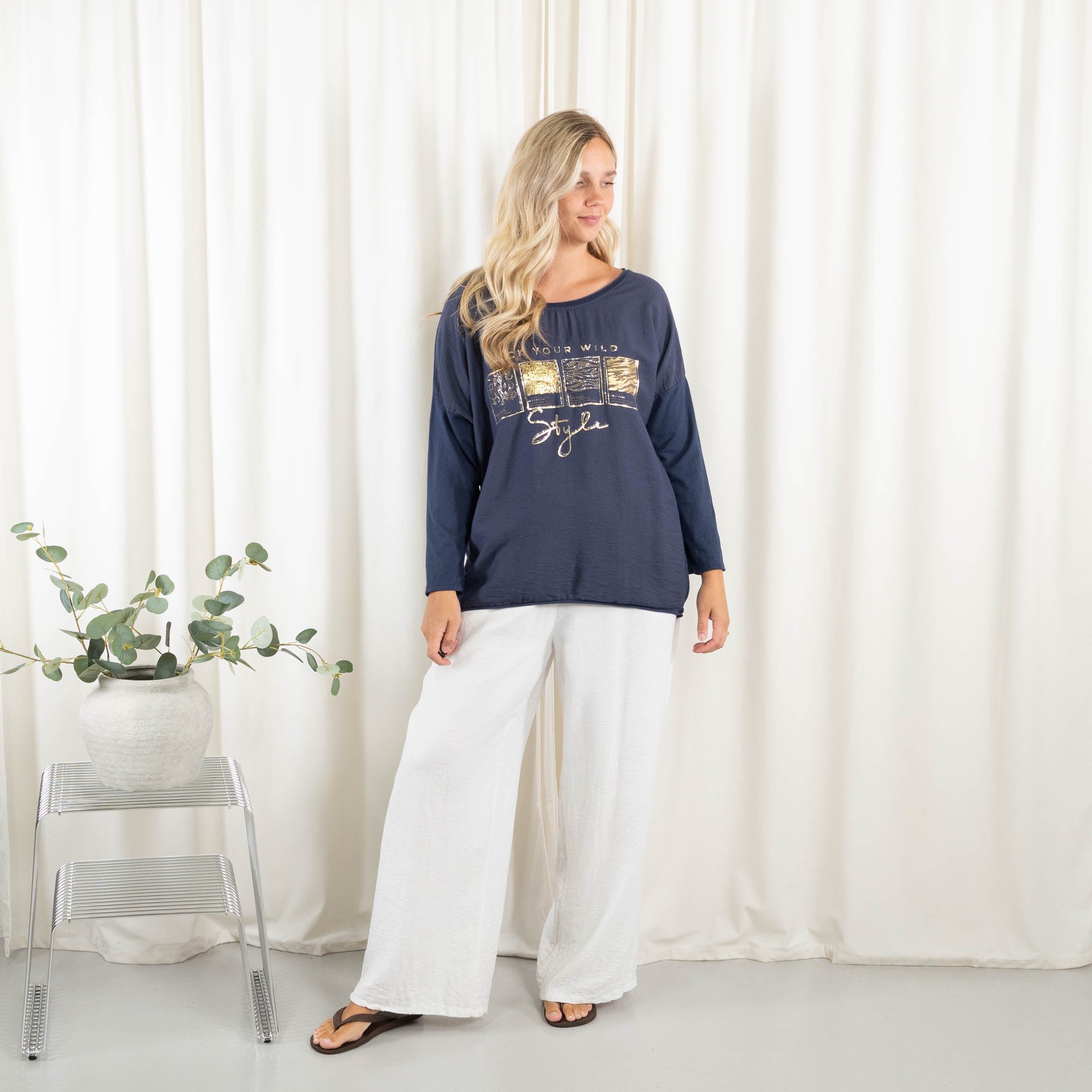 Blake t-shirt, Navy