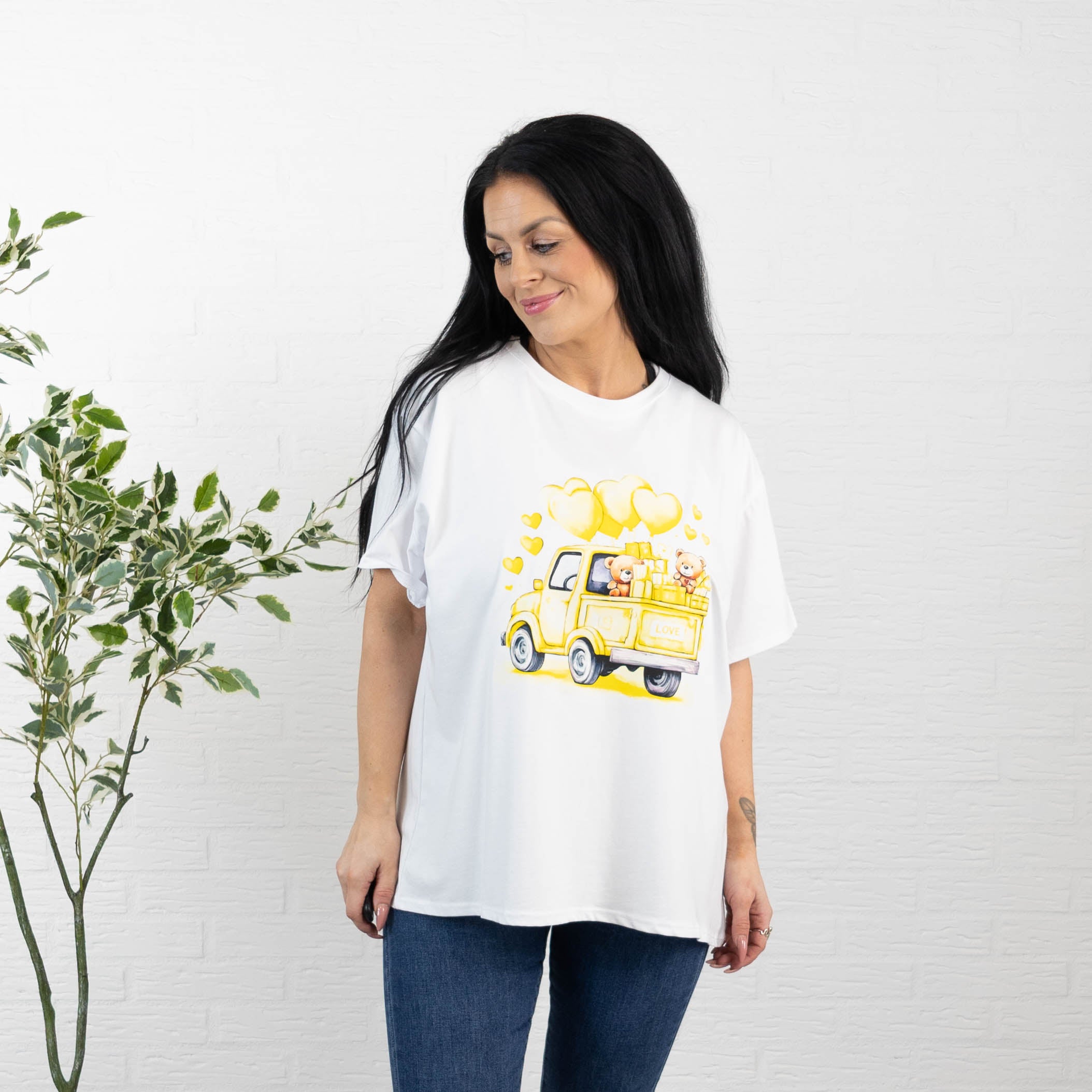 Jayla t-shirt, Gul