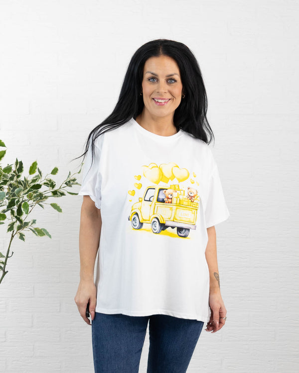 Jayla t-shirt, Gul