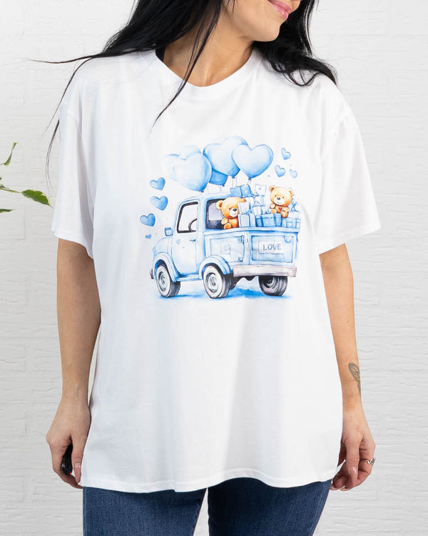 Jayla t-shirt, Lyseblå