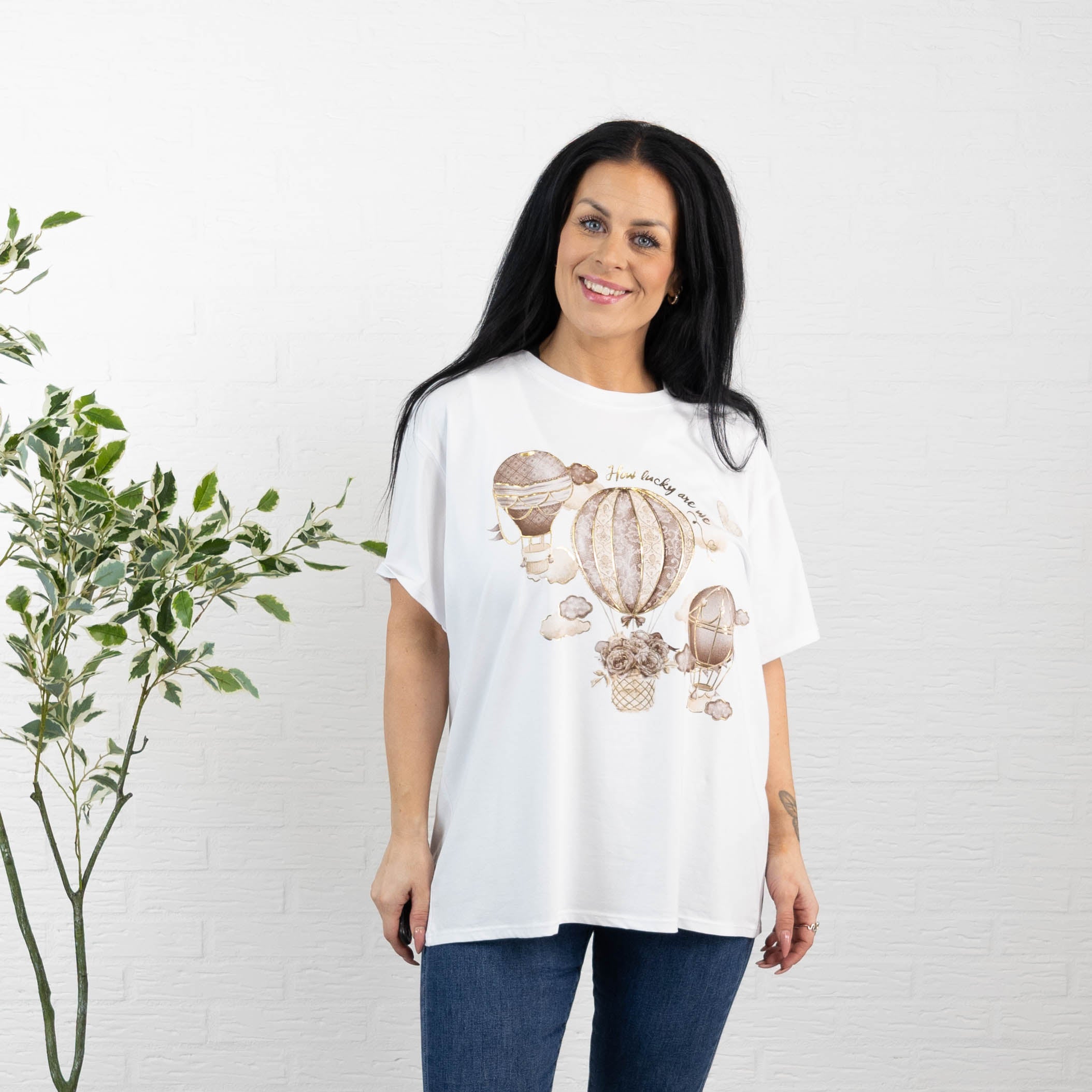 Baloon t-shirt, Taupe