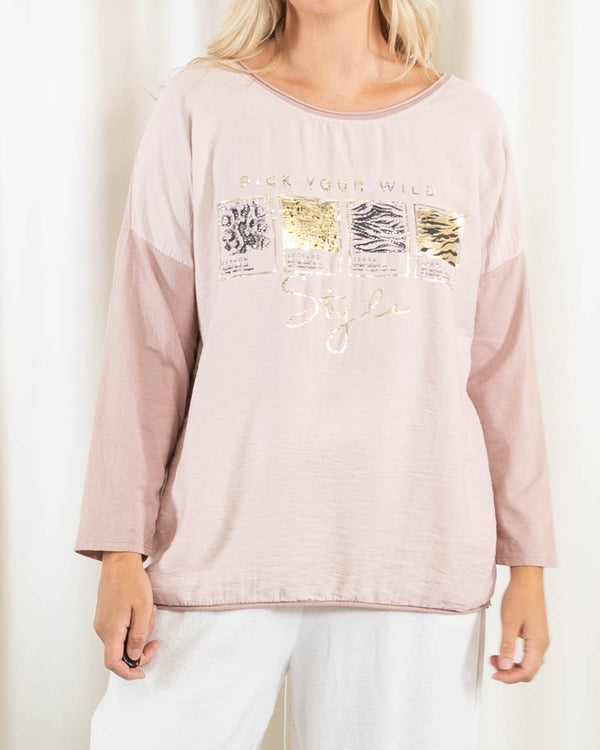 Blake t-shirt, Rosa