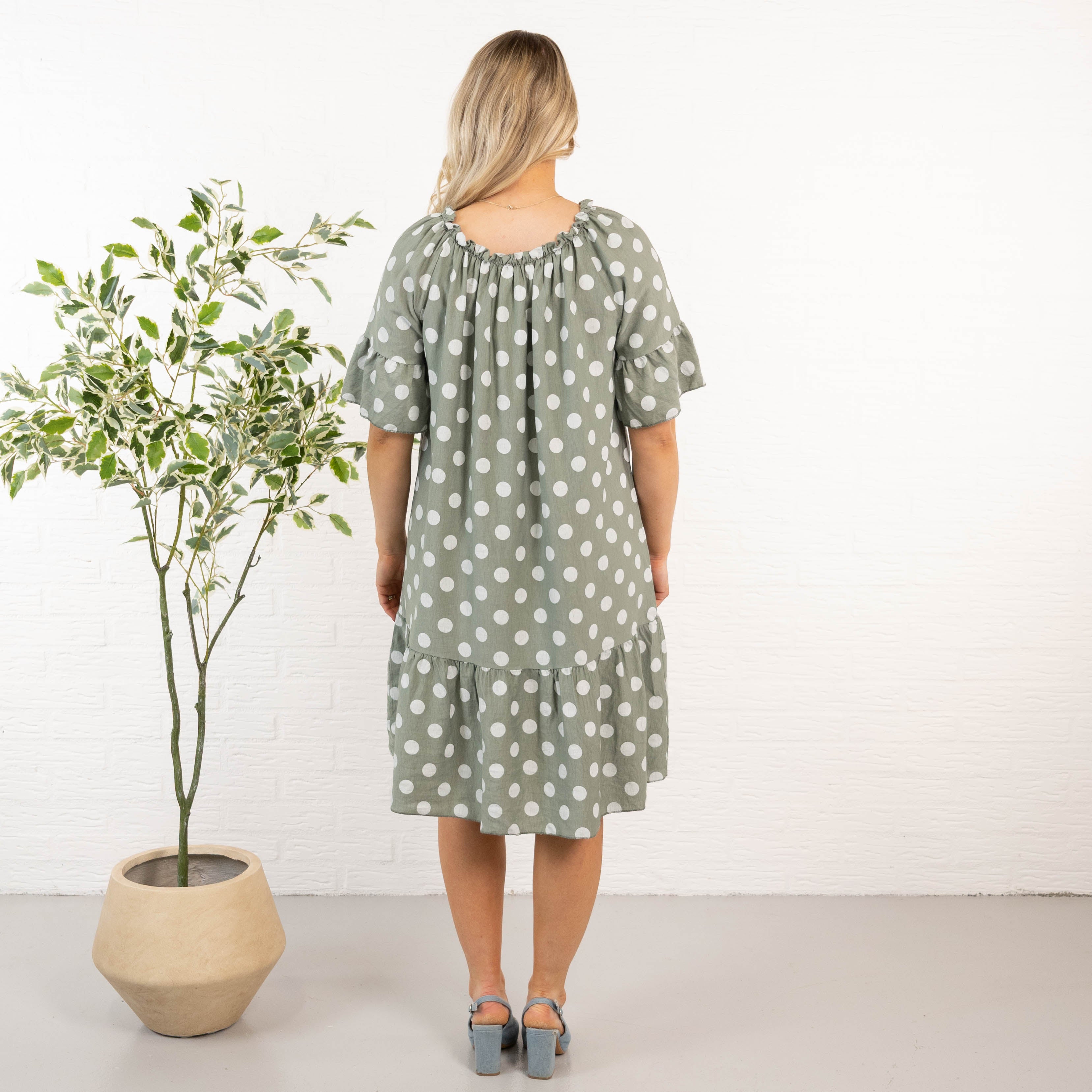 Enja kjole, Khaki