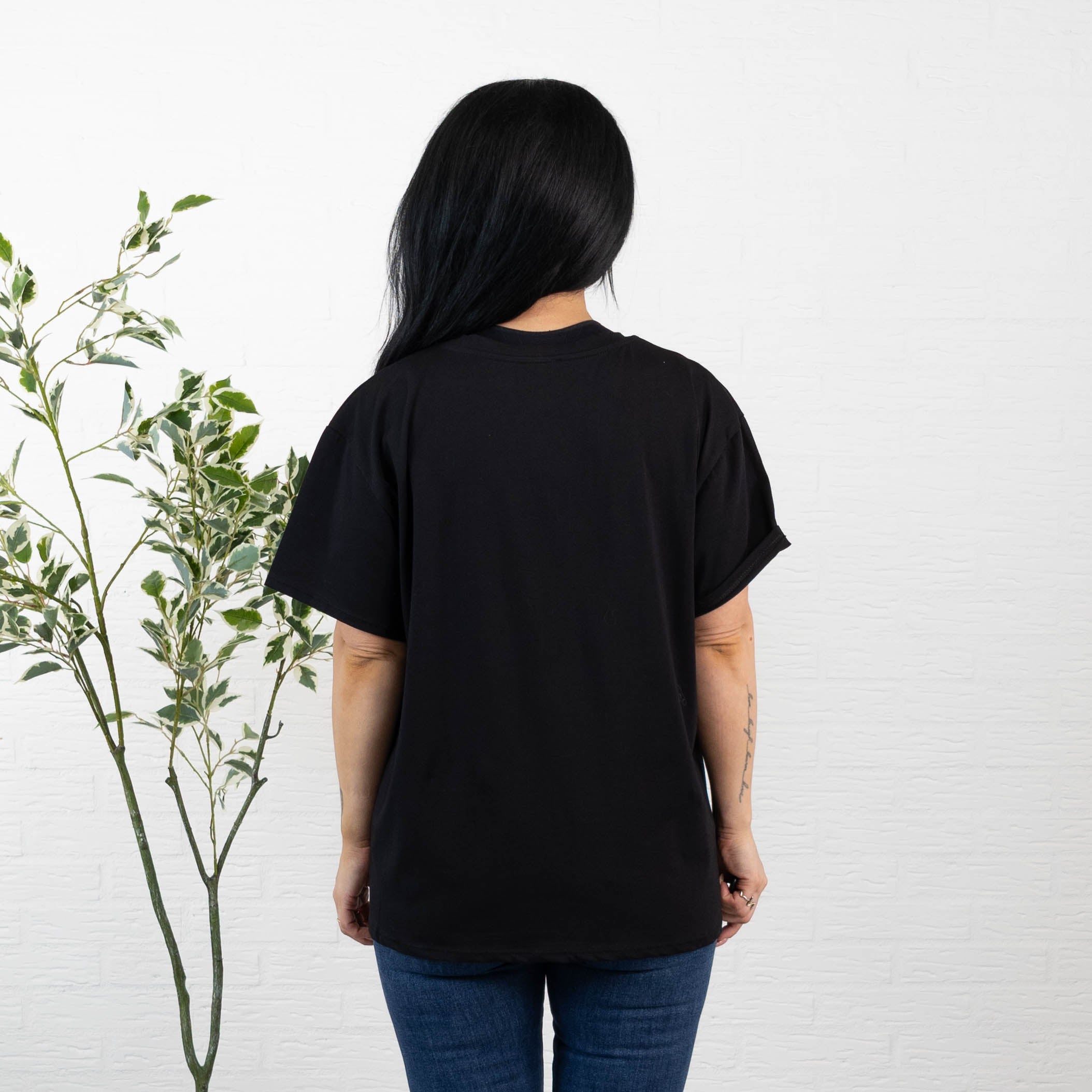 Mickey t-shirt, Sort