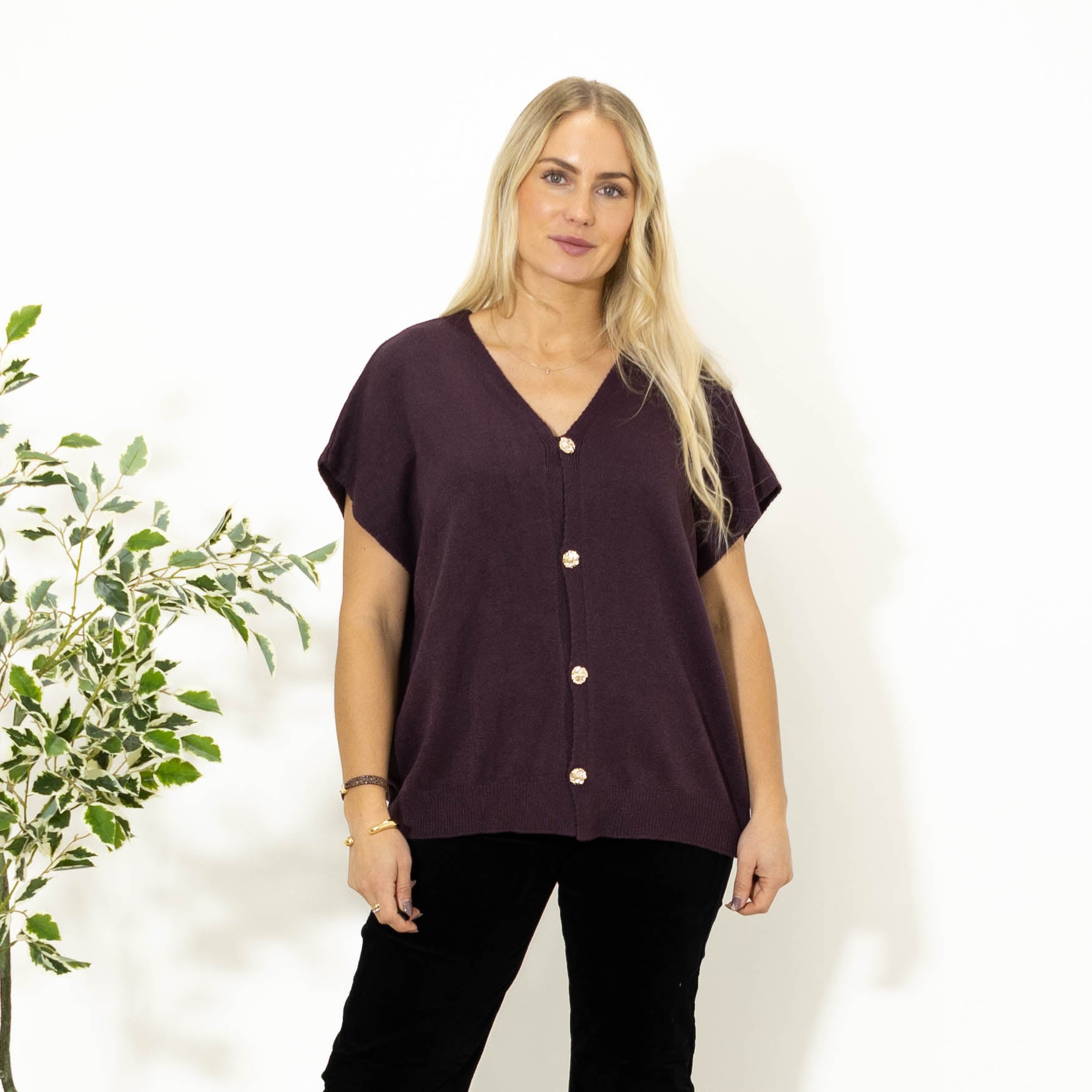 Lene strikvest, Lilla