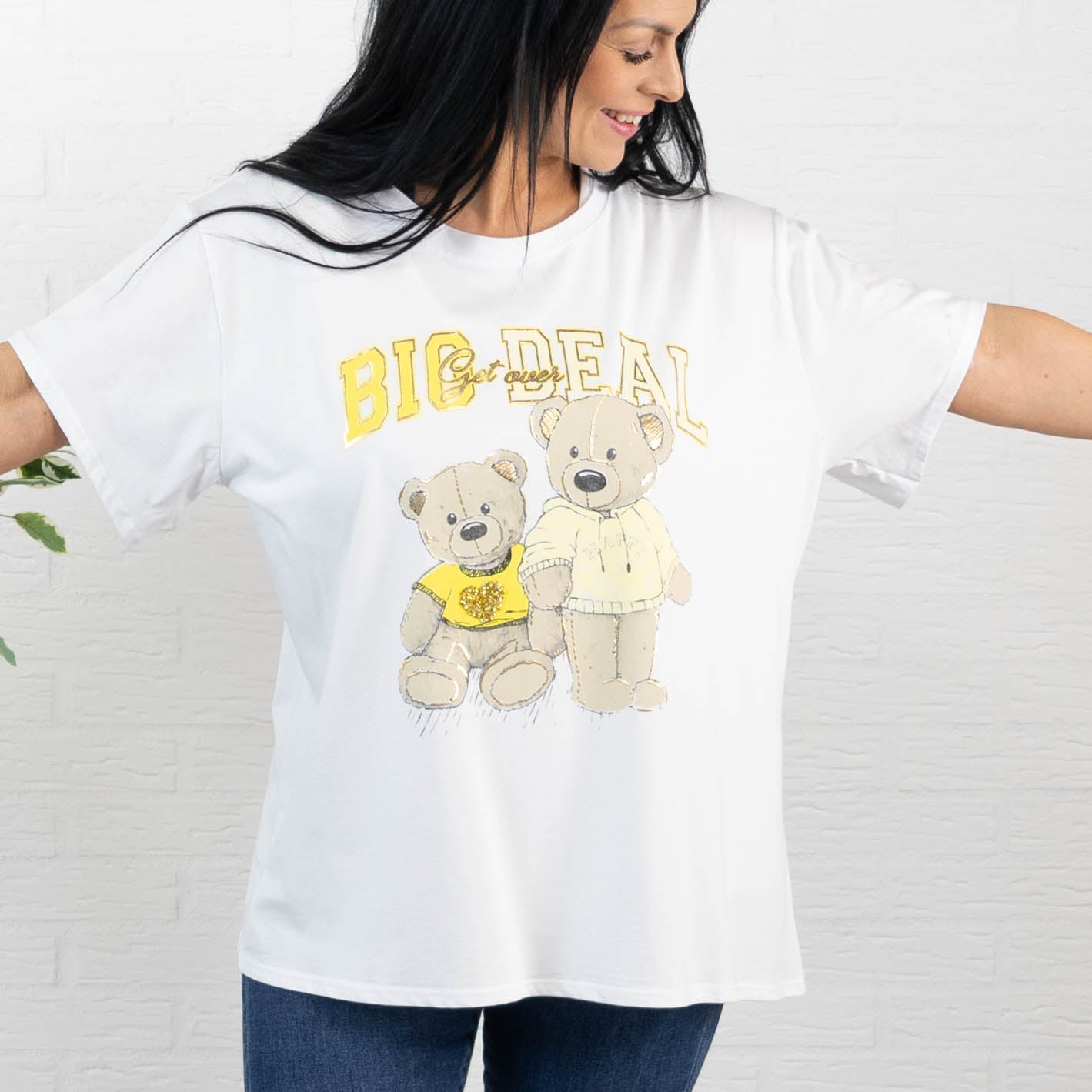 Big Deal t-shirt, Gul