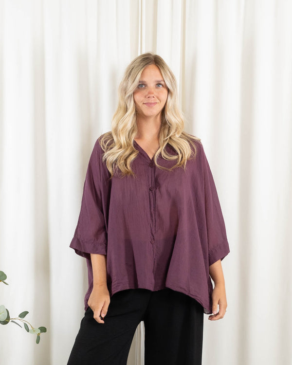 Hazel bluse, Purple