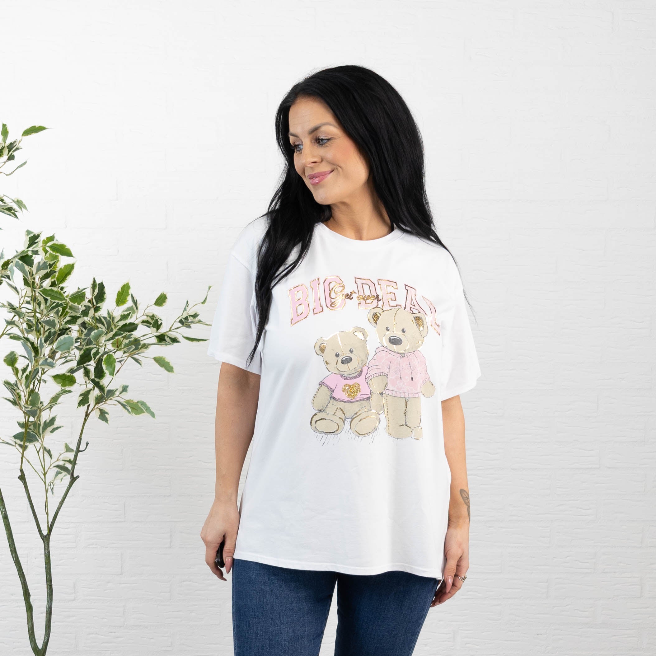 Big Deal t-shirt, Lyserød