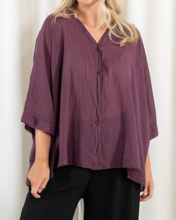 Hazel bluse, Purple