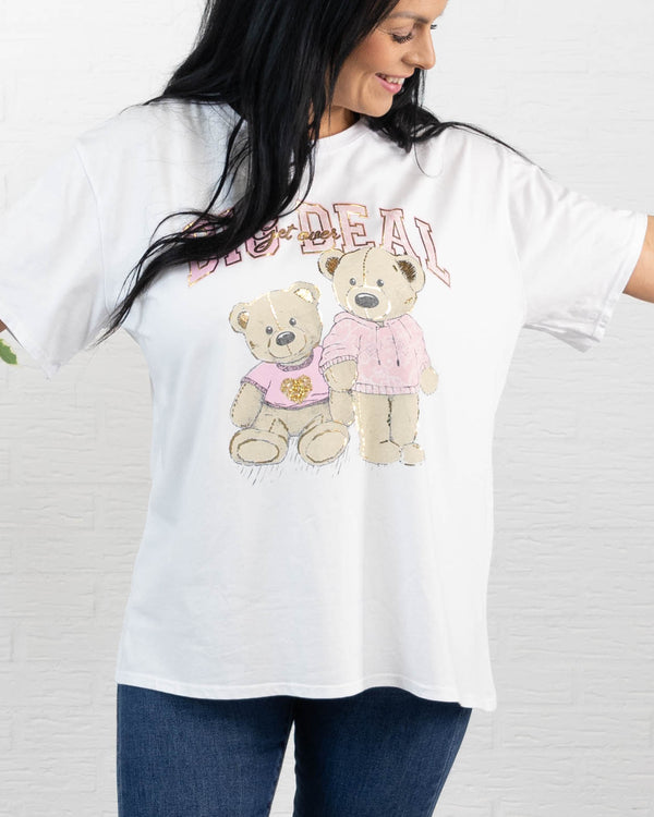 Big Deal t-shirt, Lyserød