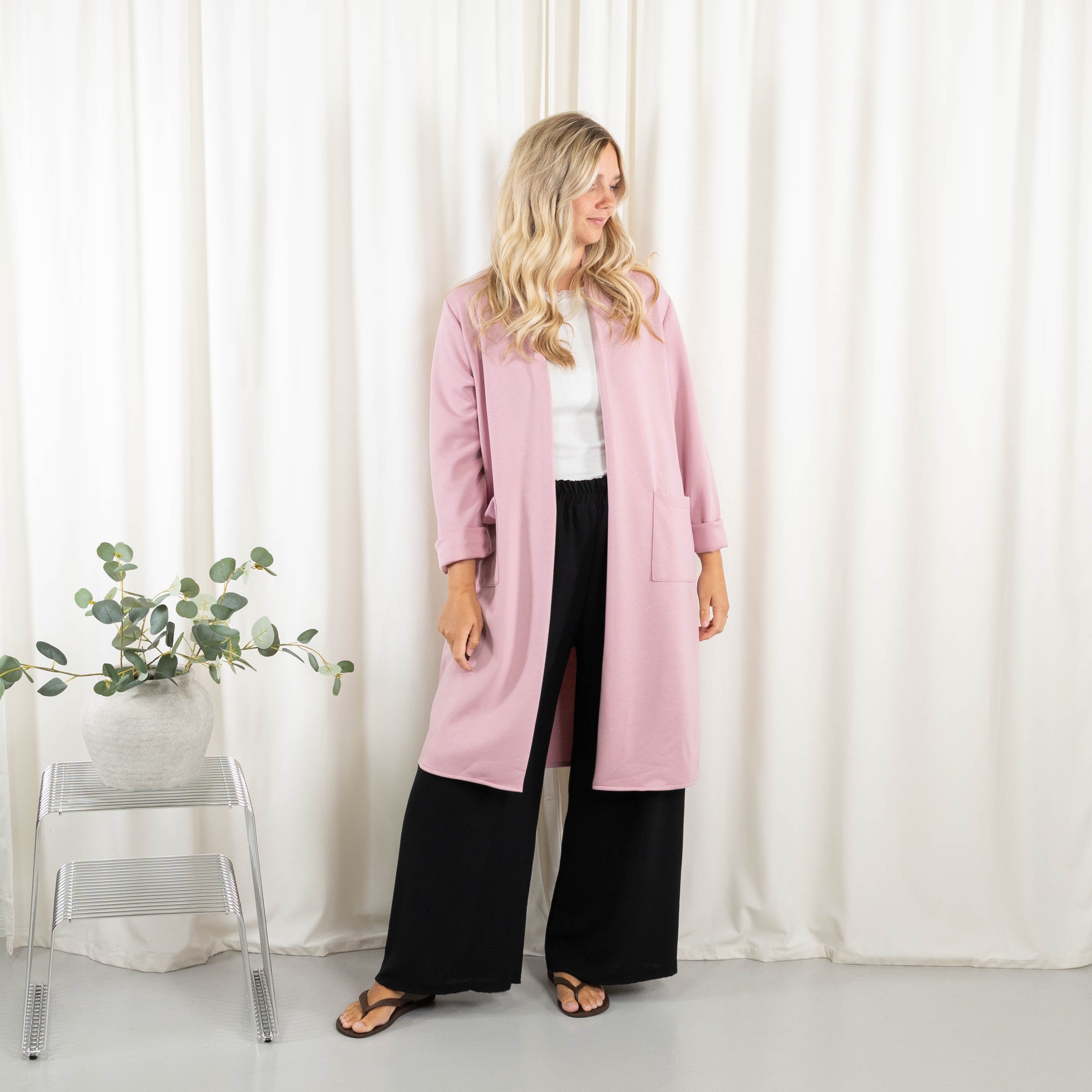 Ginny cardigan, Rosa