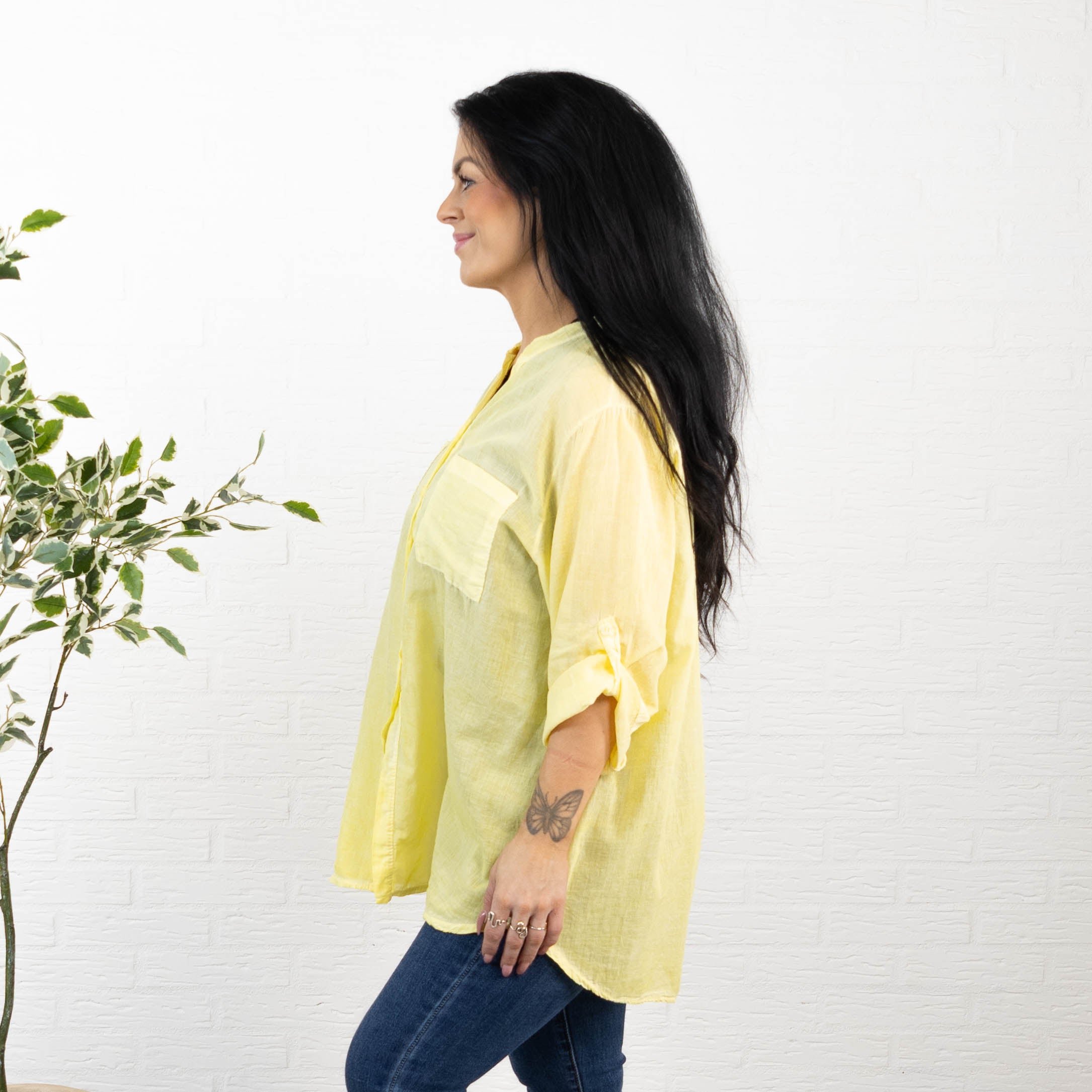 Nebraska skjorte, Gul