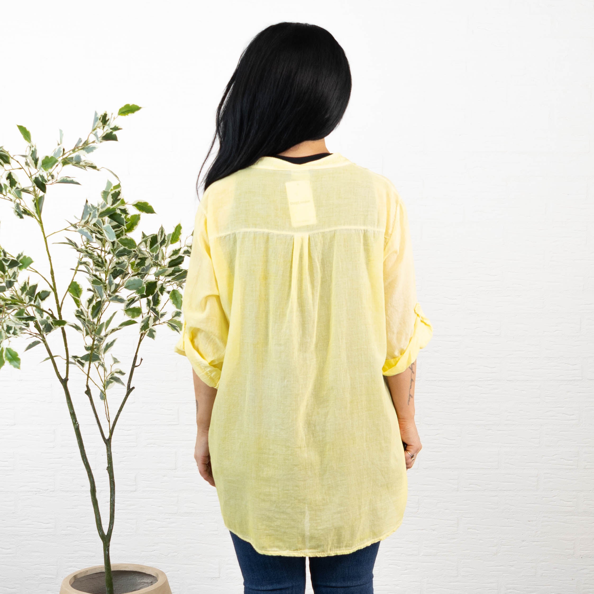 Nebraska skjorte, Gul