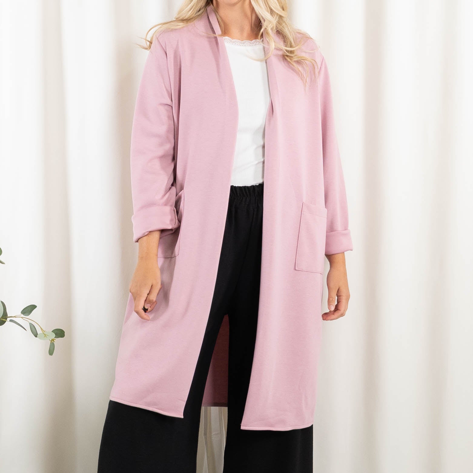 Ginny cardigan, Rosa