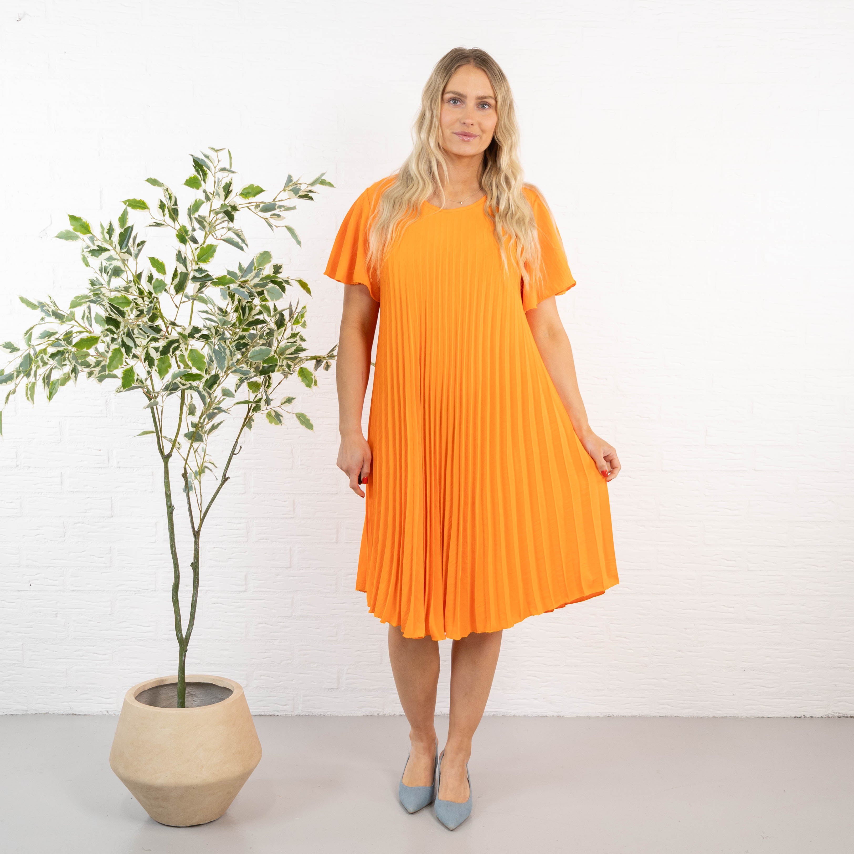 Pernille kjole, Orange
