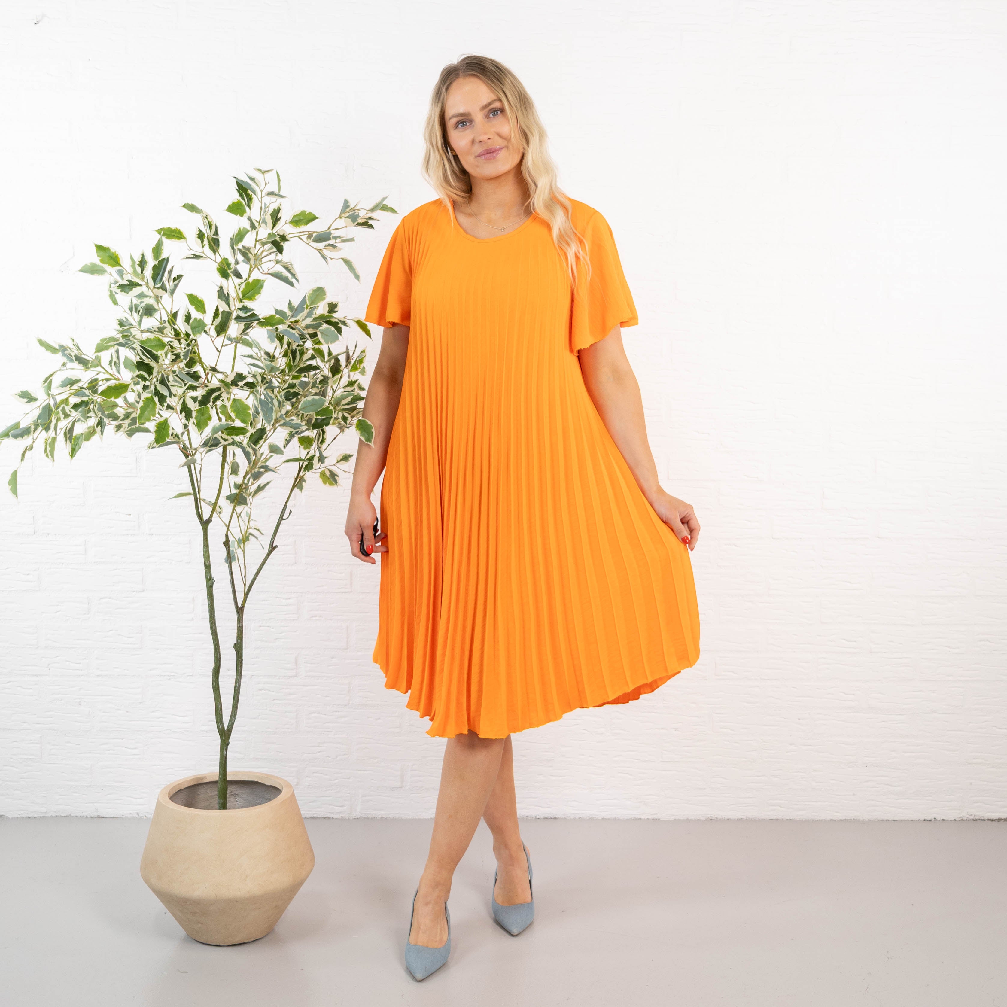 Pernille kjole, Orange