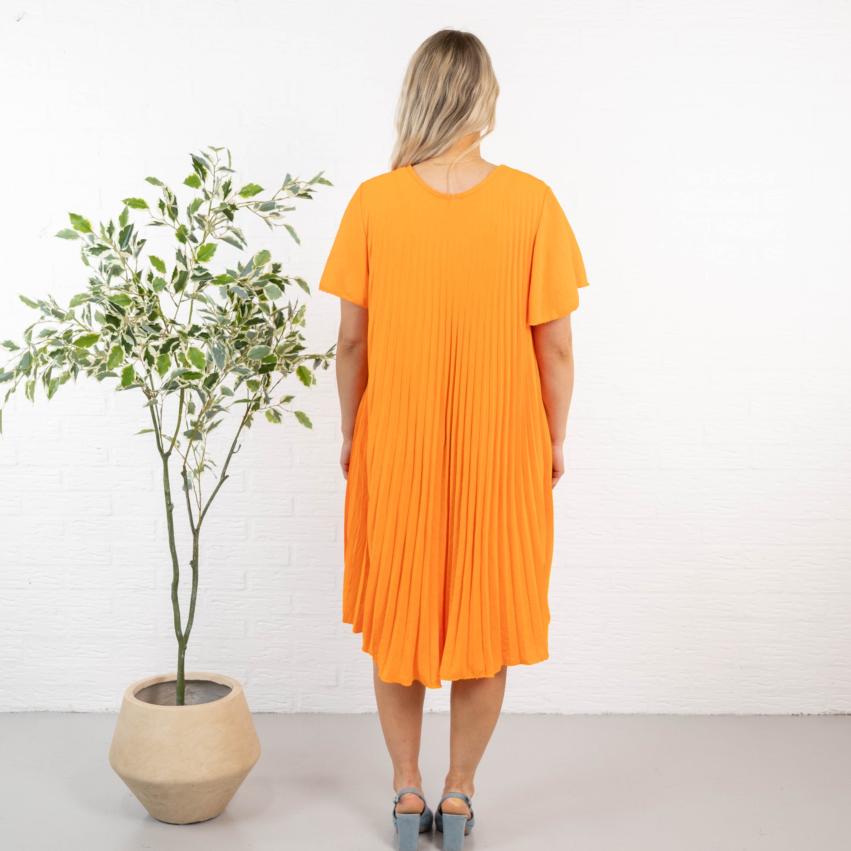 Pernille kjole, Orange