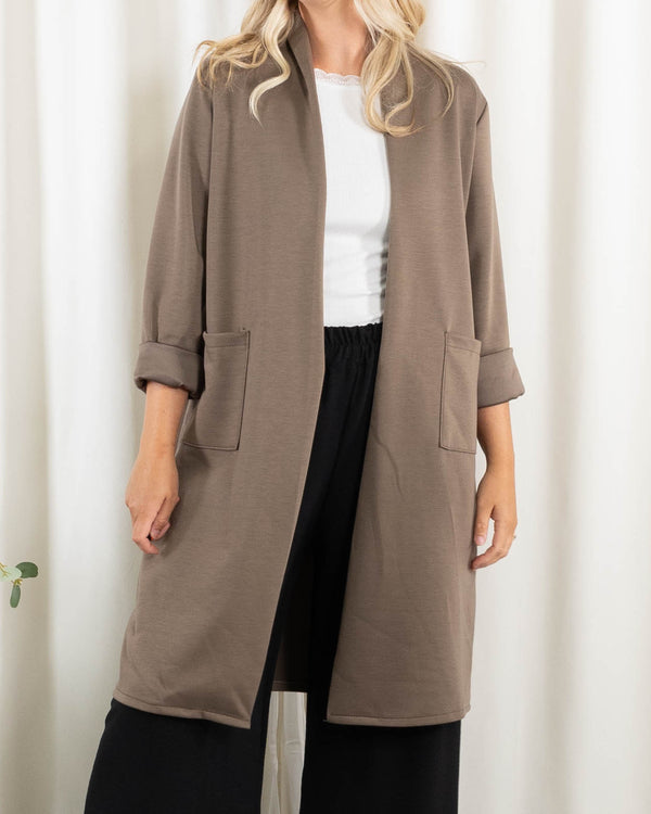 Ginny cardigan, Taupe