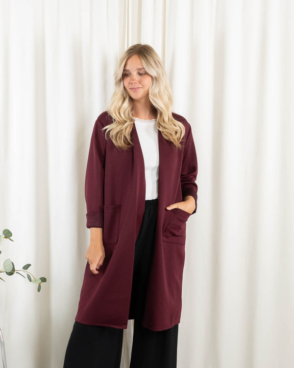 Ginny cardigan, Bordeaux