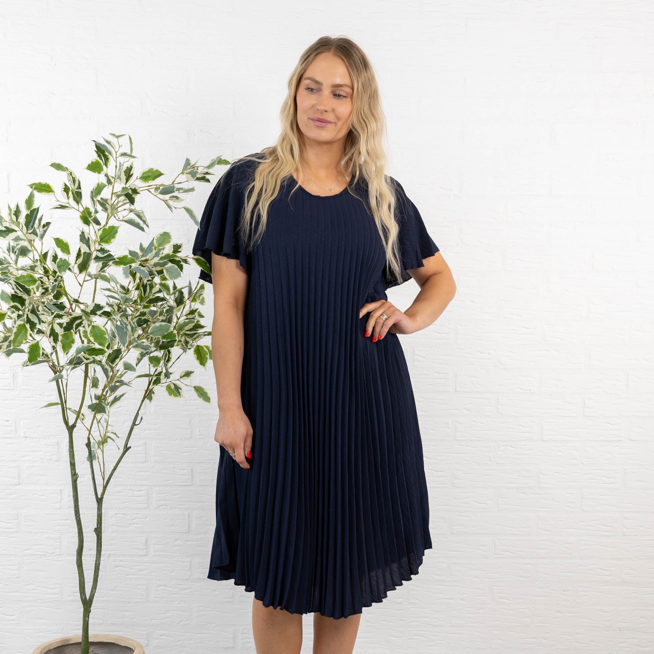Pernille kjole, Navy