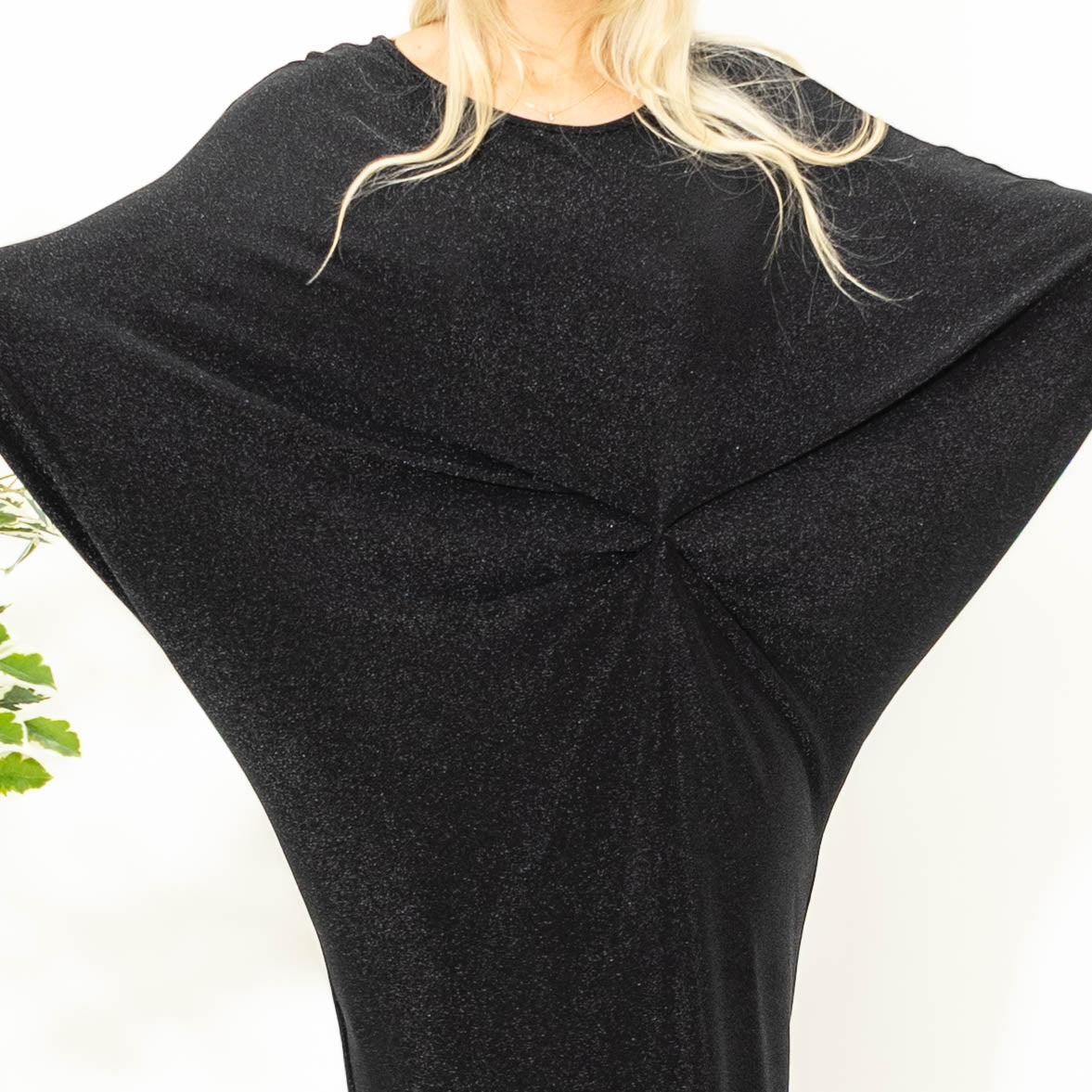 Faith glimmer kjole, Sort