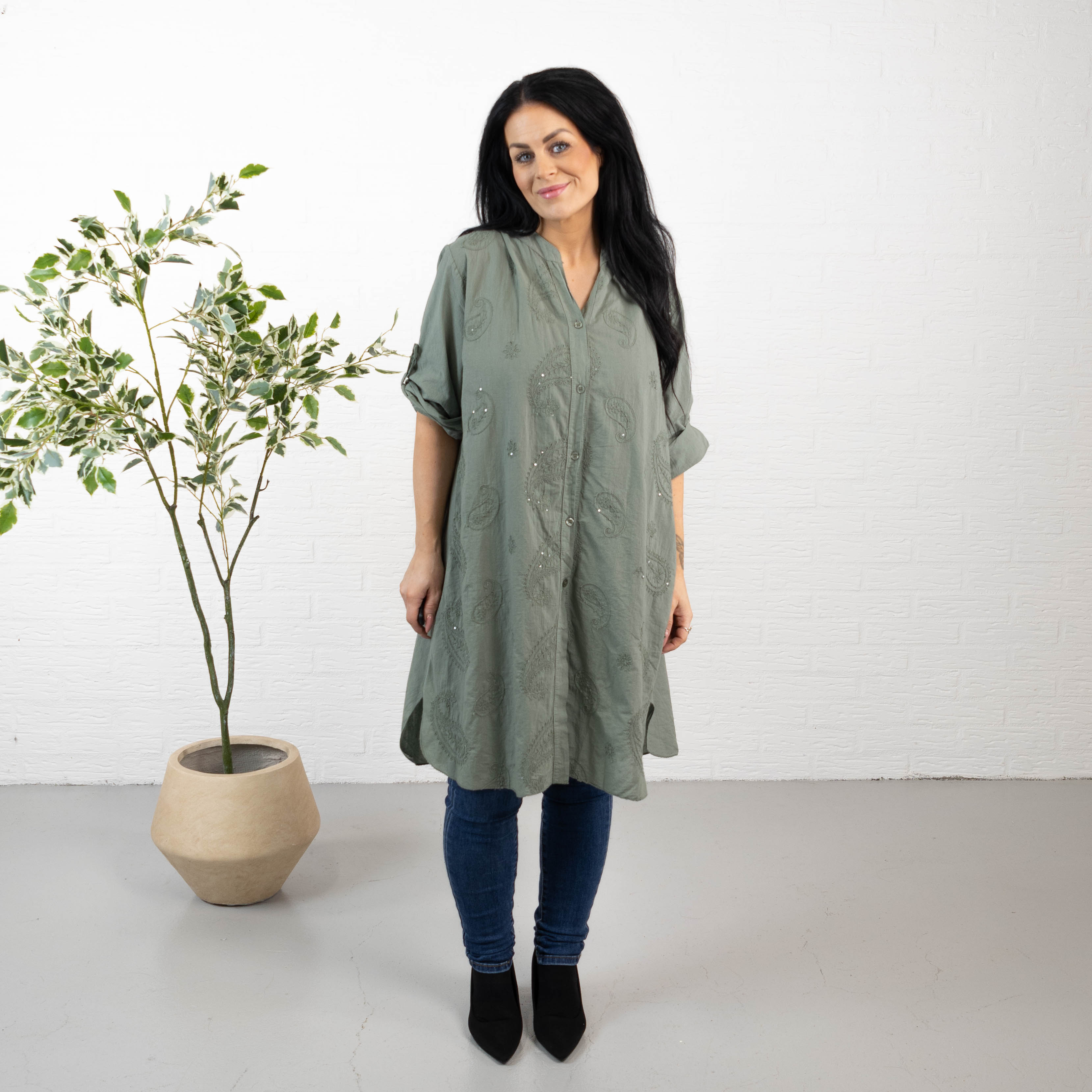 Carolina tunika, Khaki