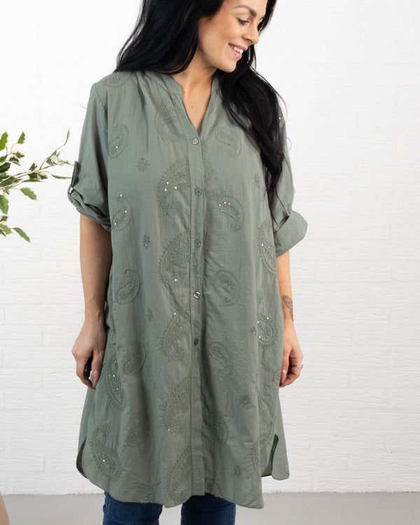 Carolina tunika, Khaki