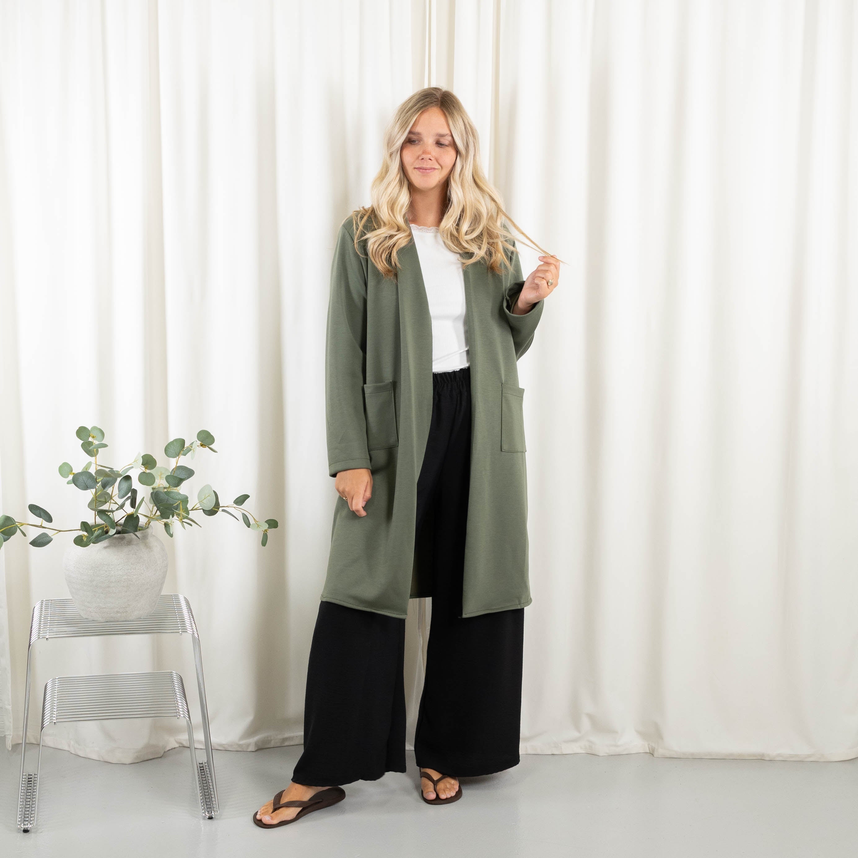 Ginny cardigan, Khaki