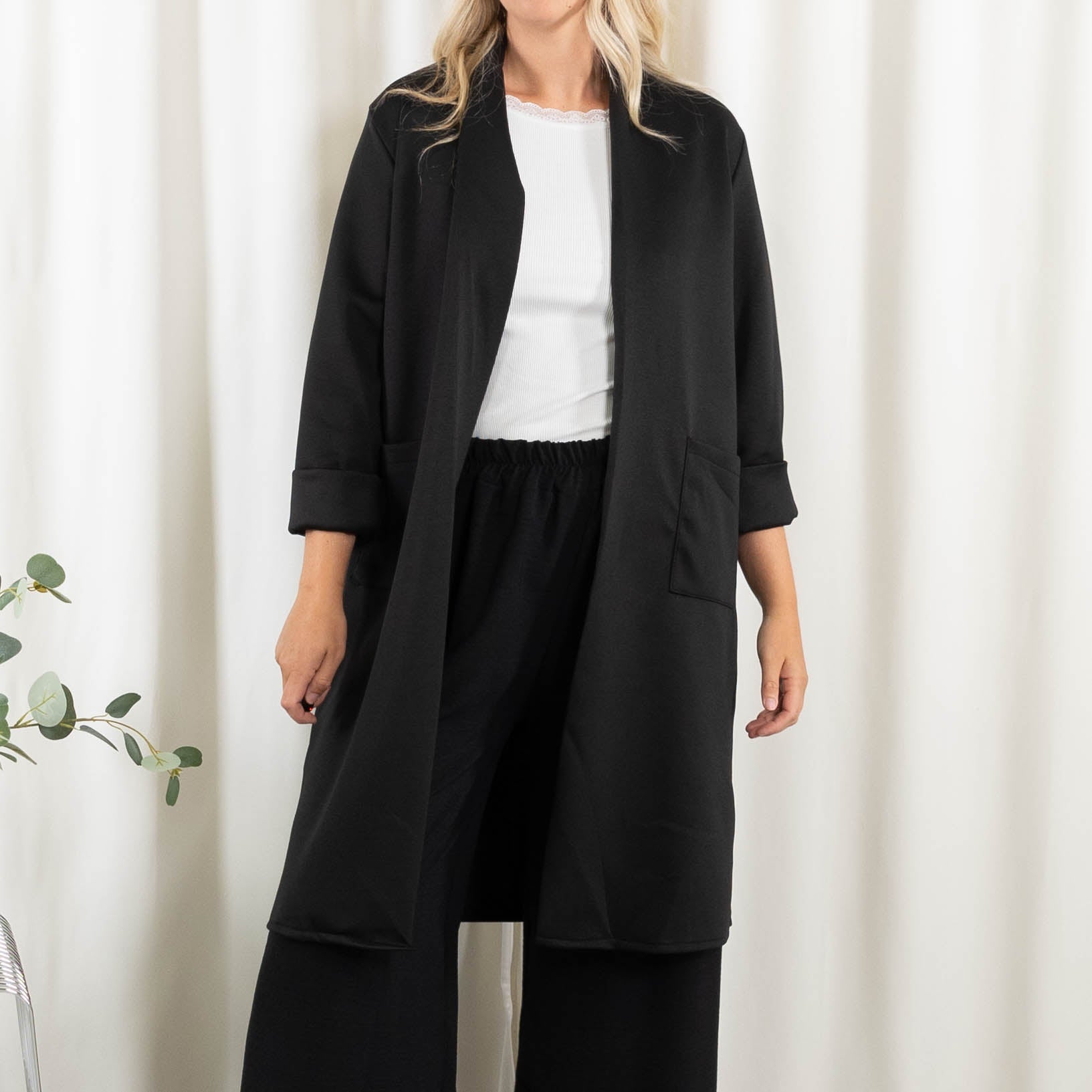 Ginny cardigan, Sort