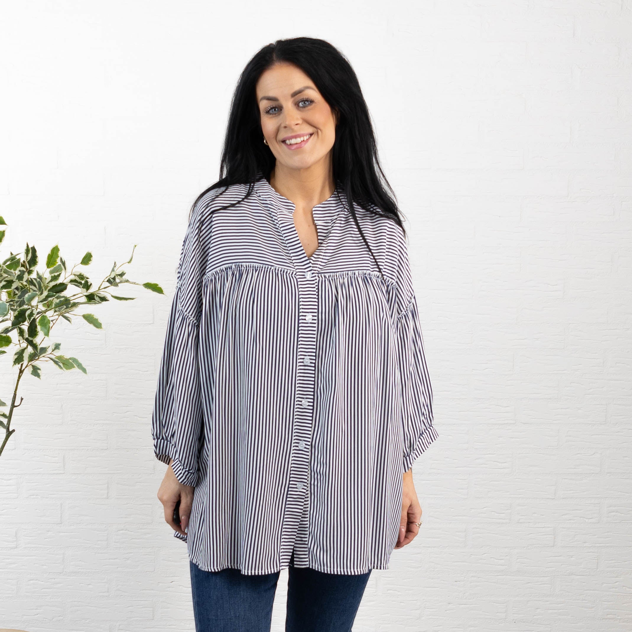 Oklahoma skjorte/tunika, Navy