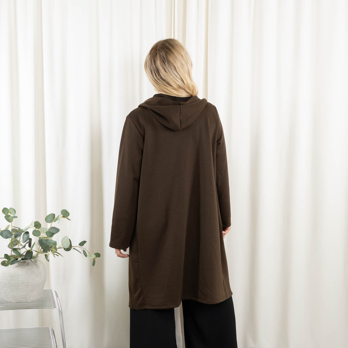Lexi sweat/cardigan, Choko