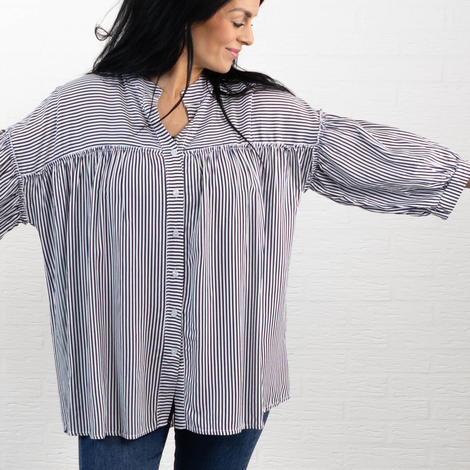 Oklahoma skjorte/tunika, Navy