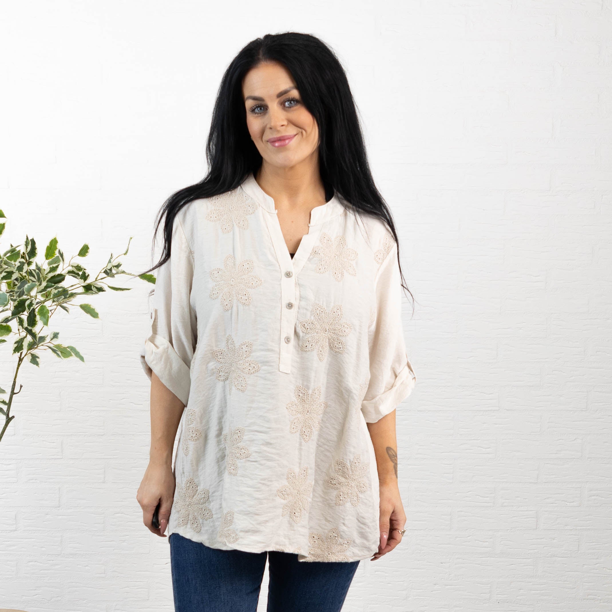 Arizona overdel, Beige