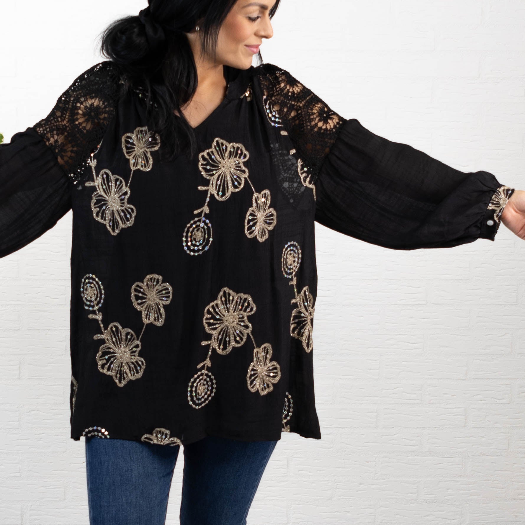 Milano overdel, Sort