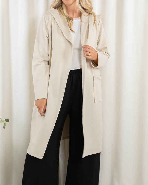 Lexi sweat/cardigan, Beige