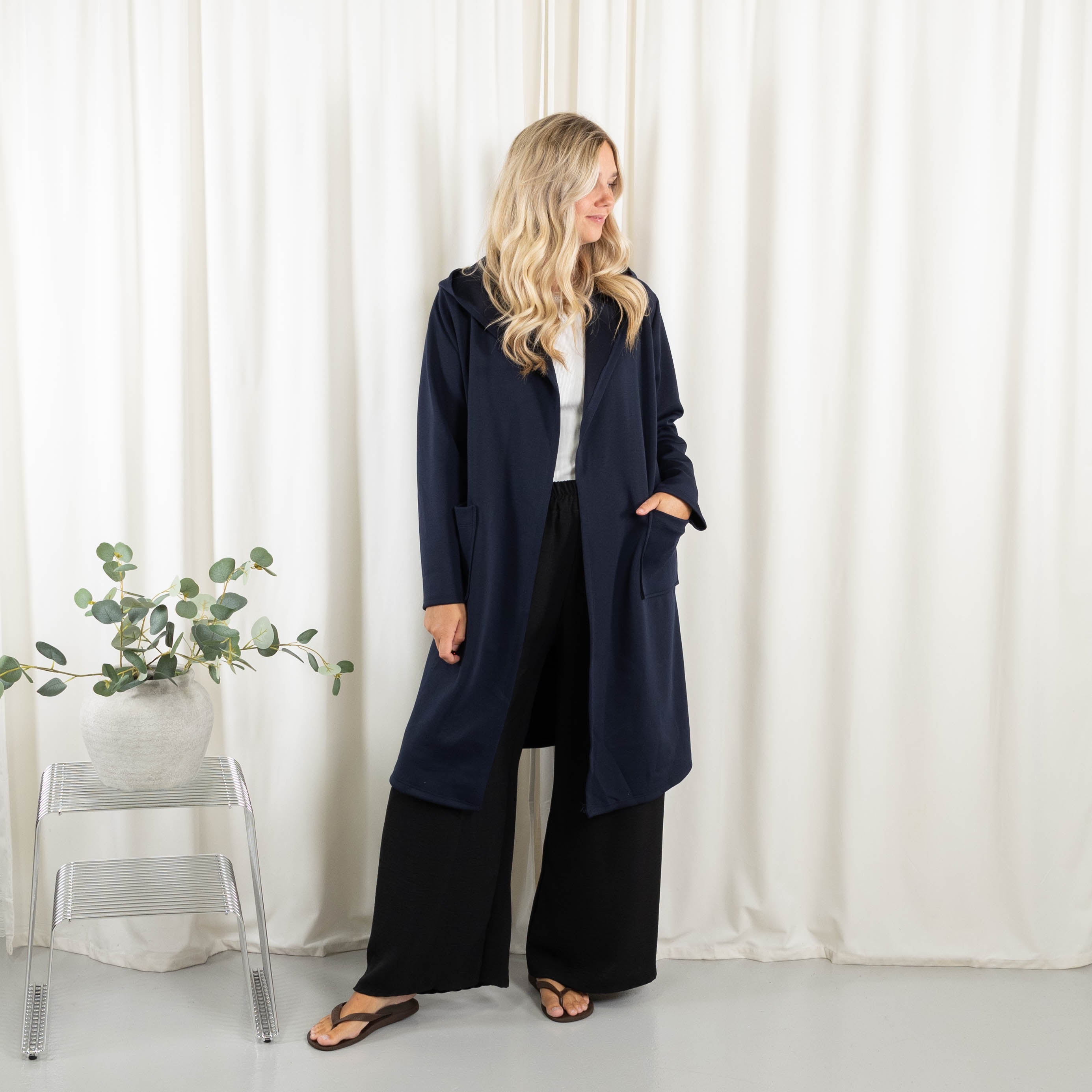 Lexi sweat/cardigan, Navy