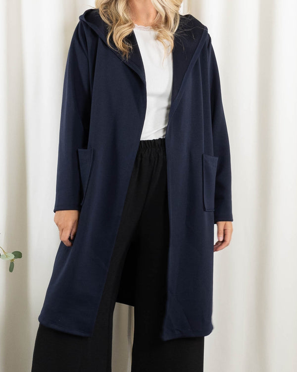 Lexi sweat/cardigan, Navy