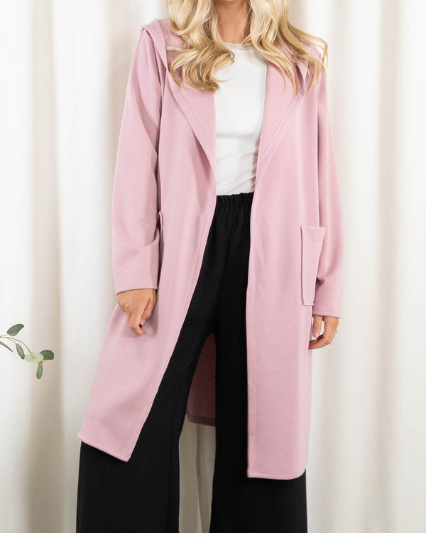 Lexi sweat/cardigan, Rosa