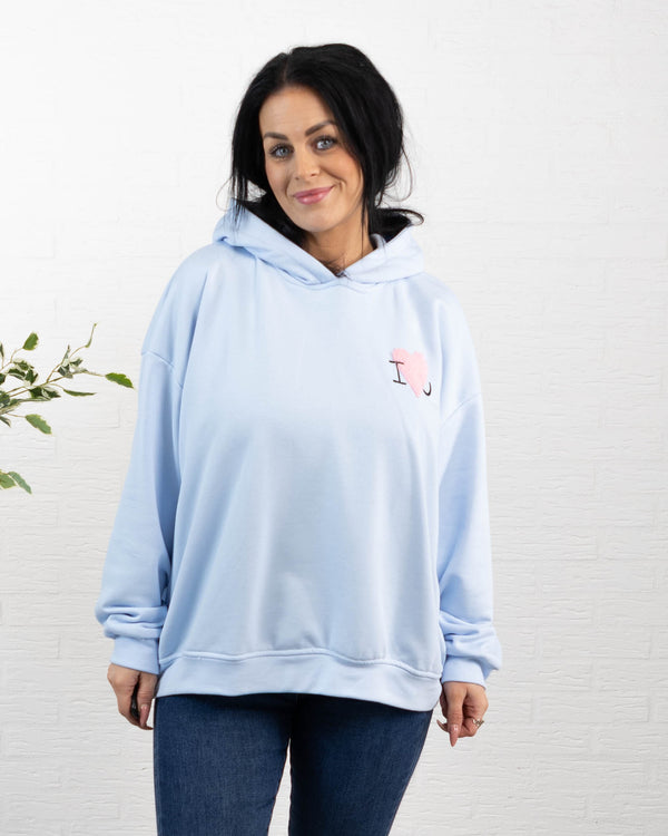 Alabama sweatshirt, Lyseblå
