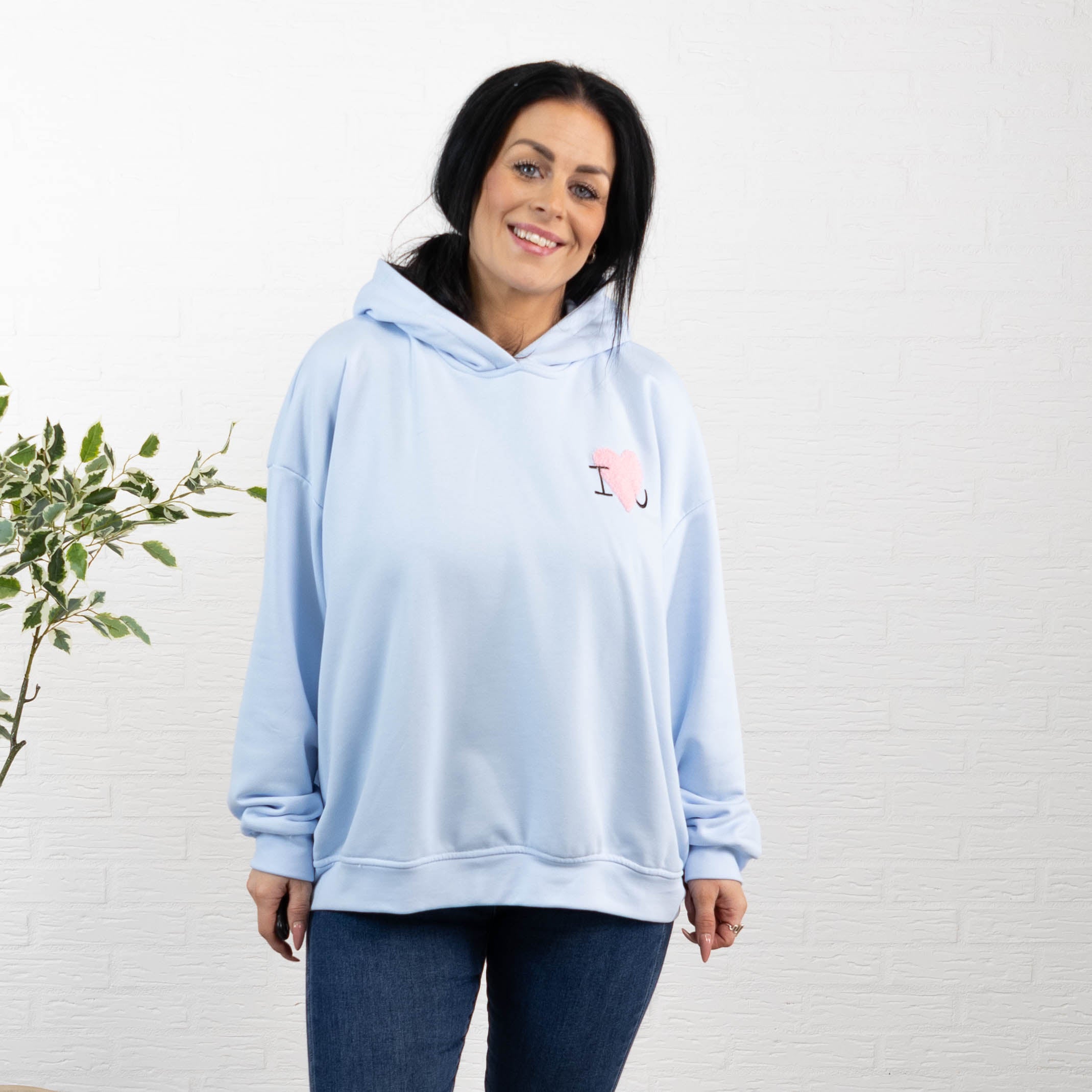 Alabama sweatshirt, Lyseblå