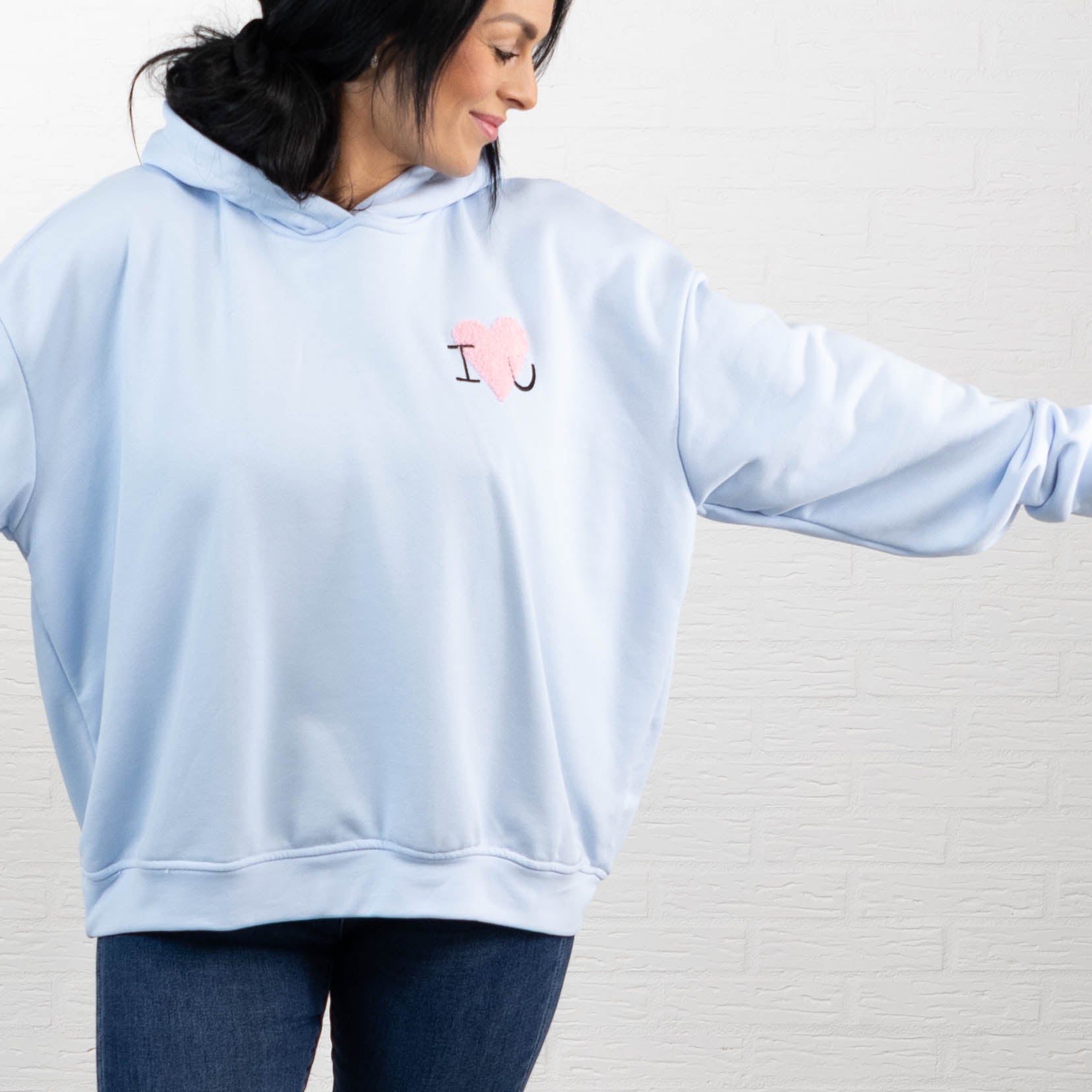 Alabama sweatshirt, Lyseblå