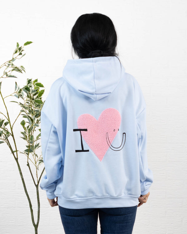 Alabama sweatshirt, Lyseblå