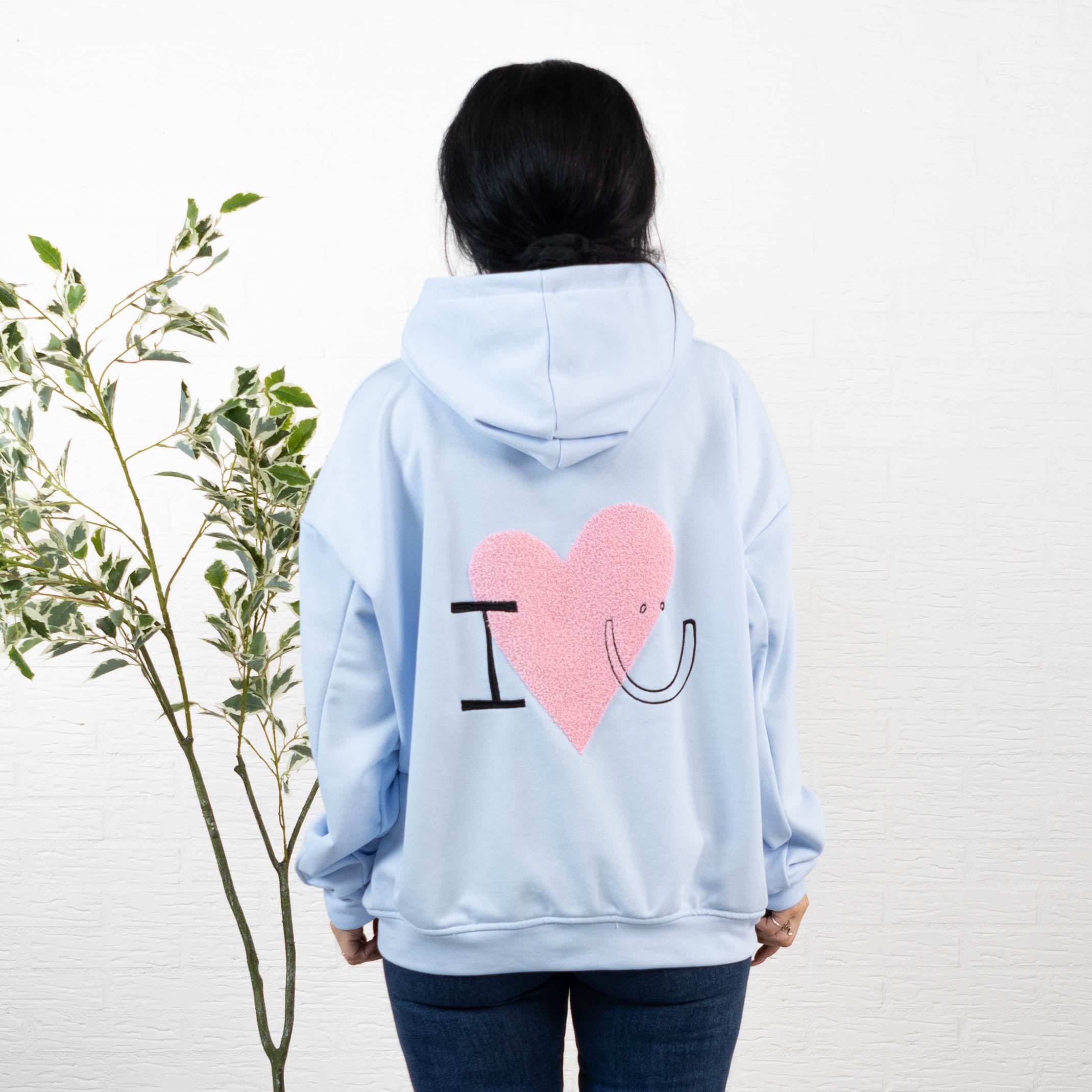 Alabama sweatshirt, Lyseblå