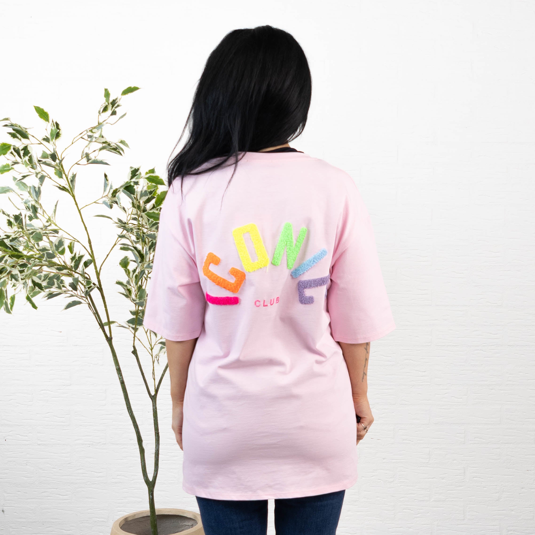 Iconic Club, sweatshirt, Lyserød