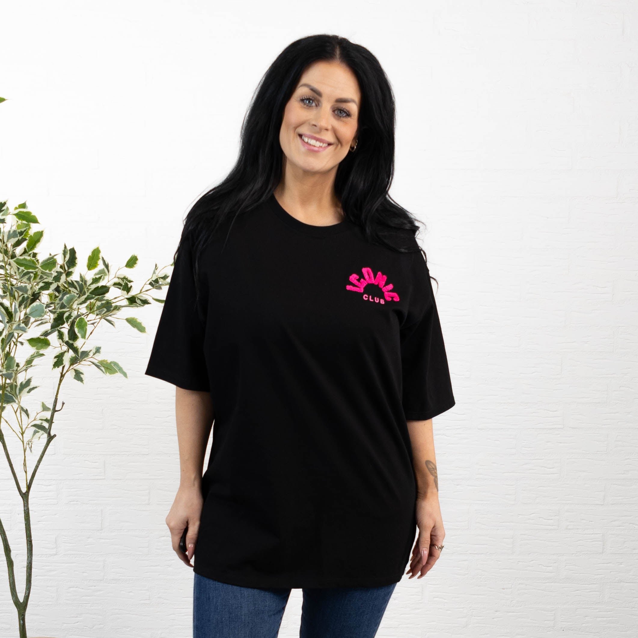 Iconic Club, sweatshirt, Sort