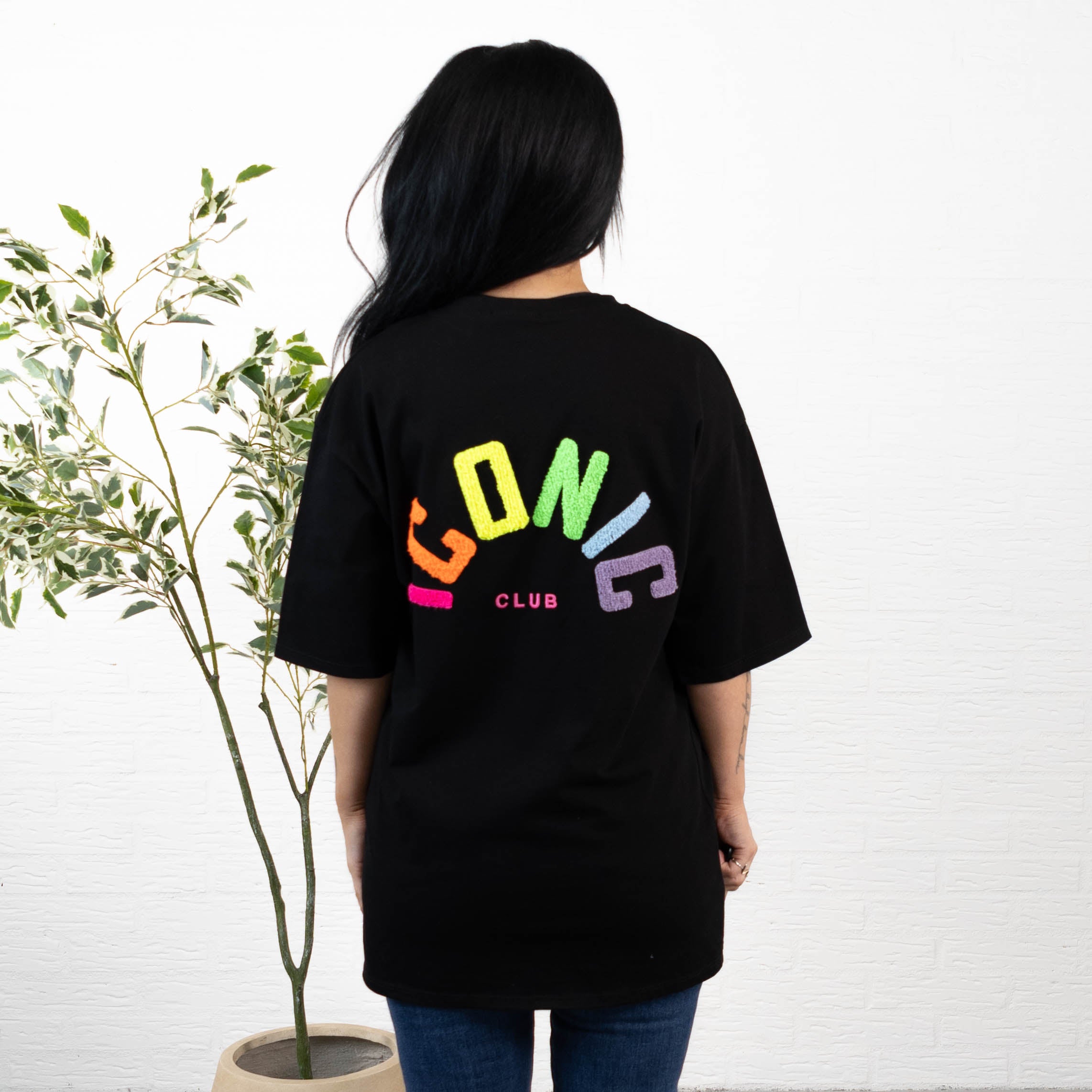 Iconic Club, sweatshirt, Sort