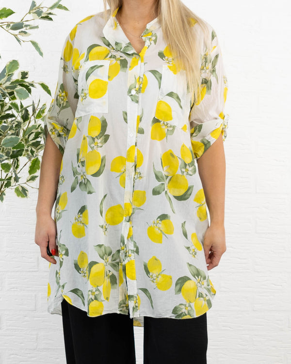 Jeanette skjorte/tunika, Khaki